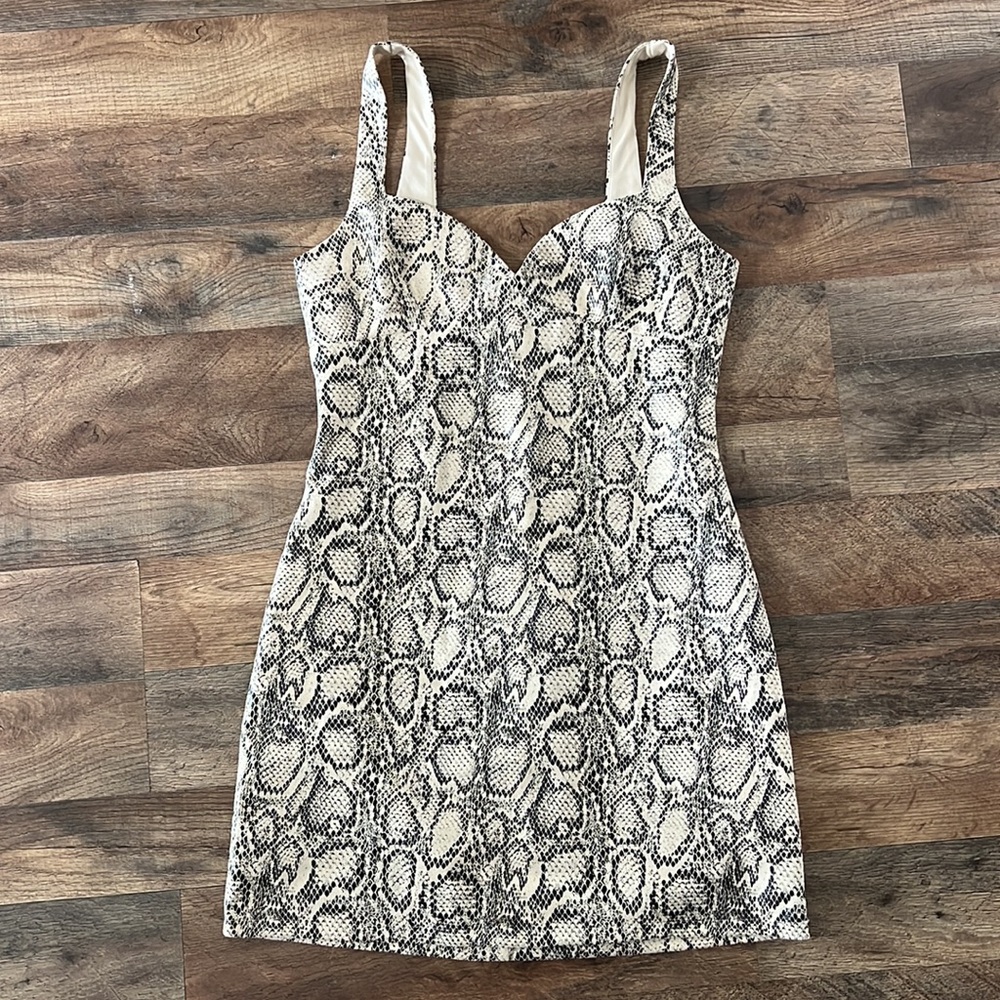 ZARA Animal Print Dress